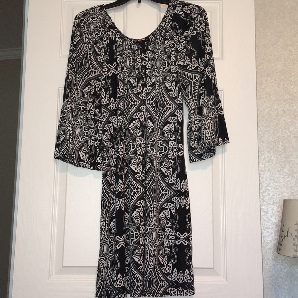 Black and White Dress